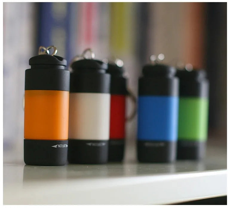 Mini Keychain Flashlight USB Rechargeable