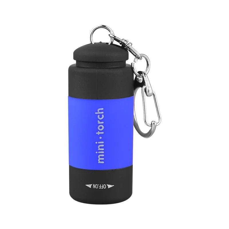 Mini Keychain Flashlight USB Rechargeable