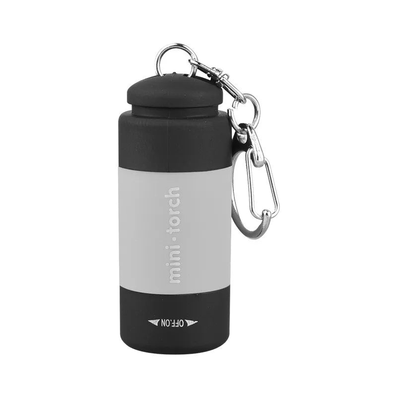 Mini Keychain Flashlight USB Rechargeable