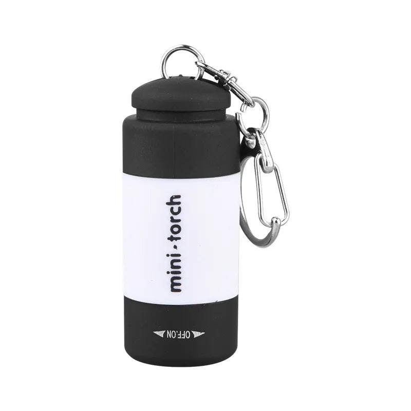 Mini Keychain Flashlight USB Rechargeable