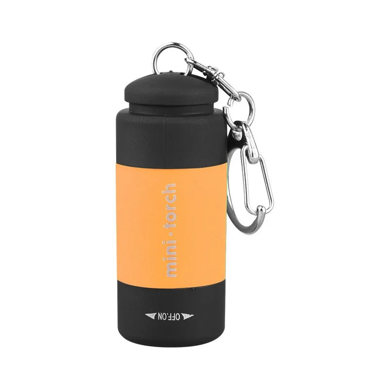 Mini Keychain Flashlight USB Rechargeable