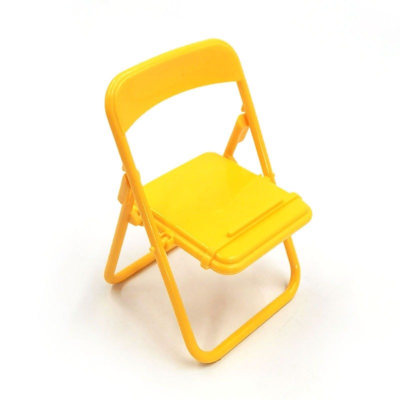 Mini Folding Chair Phone Stand – Cute Portable Phone Holder for Desk & Travel - Image 13