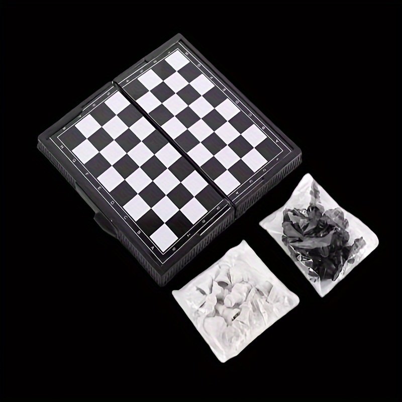 Mini Folding Chess Set – Pocket Travel Board Game - Image 5