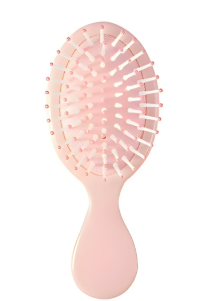 Mini Hair Brush - Pink - Air Cushion