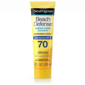 Neutrogena Sunscreen Beach Defense Lotion Broad Spectrum SPF 70 1 oz