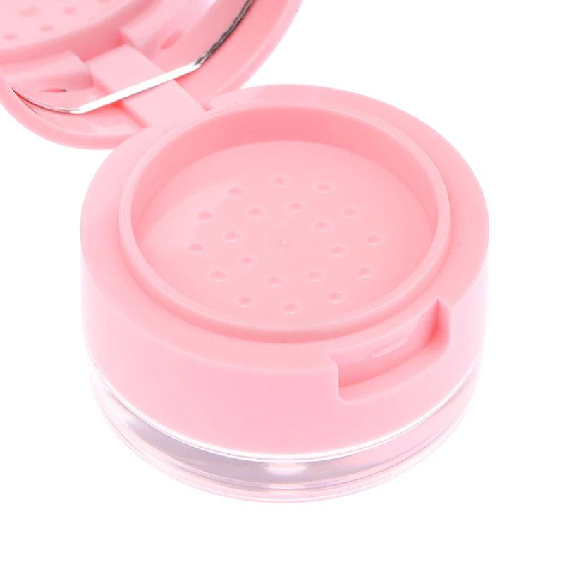 Mini Refillable Loose Powder Container with Puff & Mirror – Travel Size (3g) - Image 10