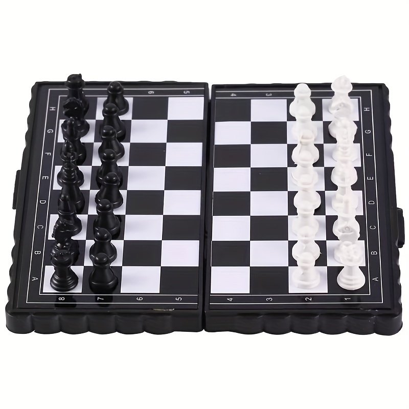 Mini Folding Chess Set – Pocket Travel Board Game - Image 3