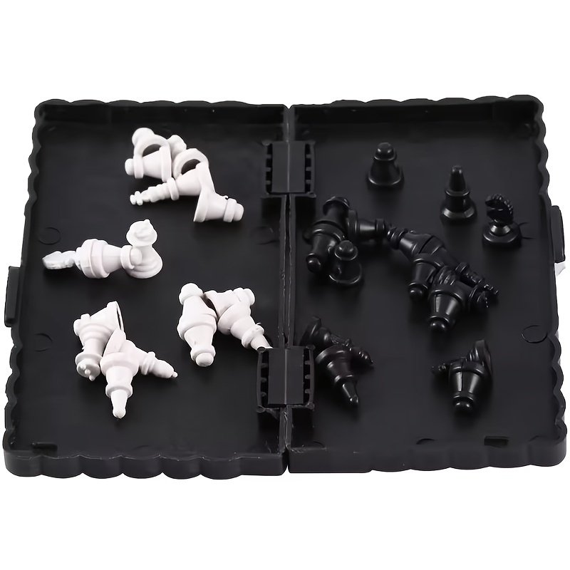 Mini Folding Chess Set – Pocket Travel Board Game - Image 8