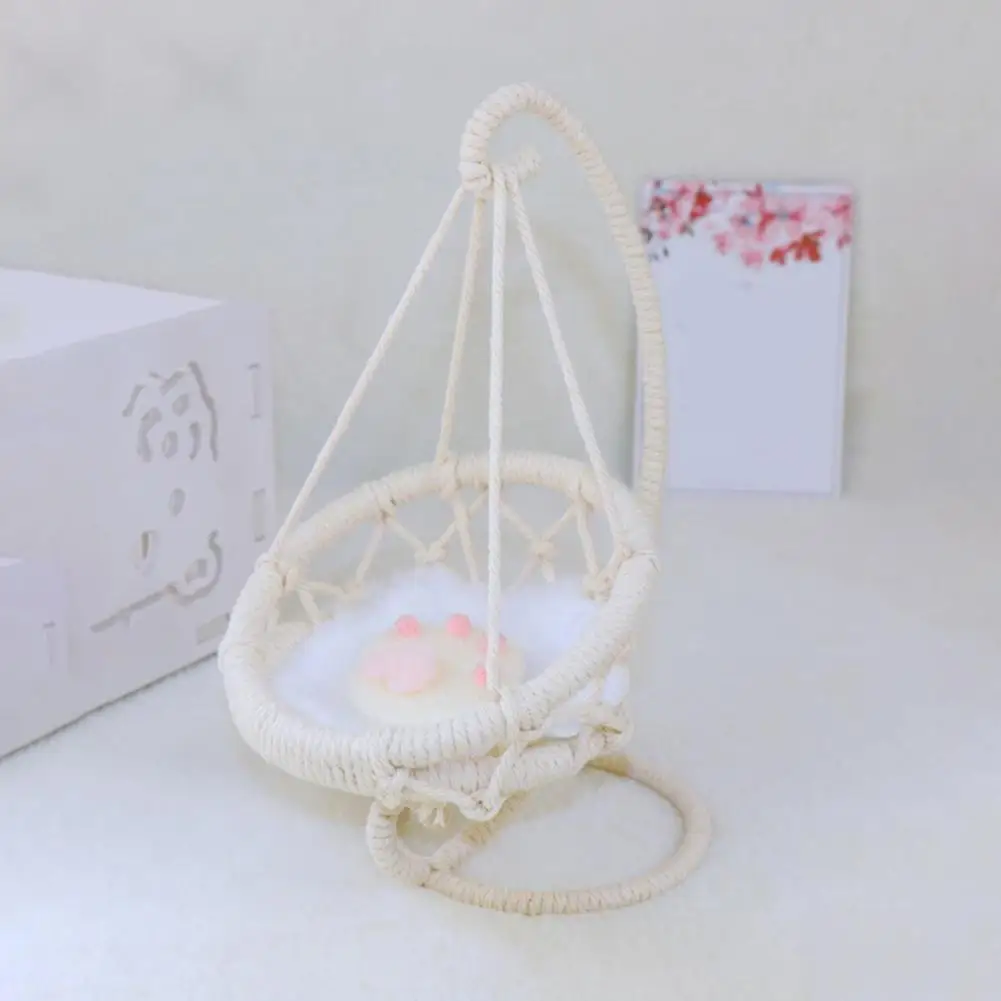 Mini Doll Hanging Chair | Swing for Dolls & Plush Toys - Image 10
