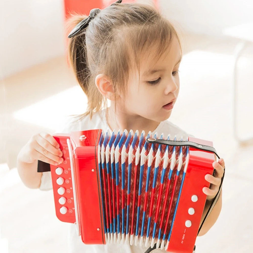 Mini Accordion – Lightweight 10-Key Musical Instrument - Image 8