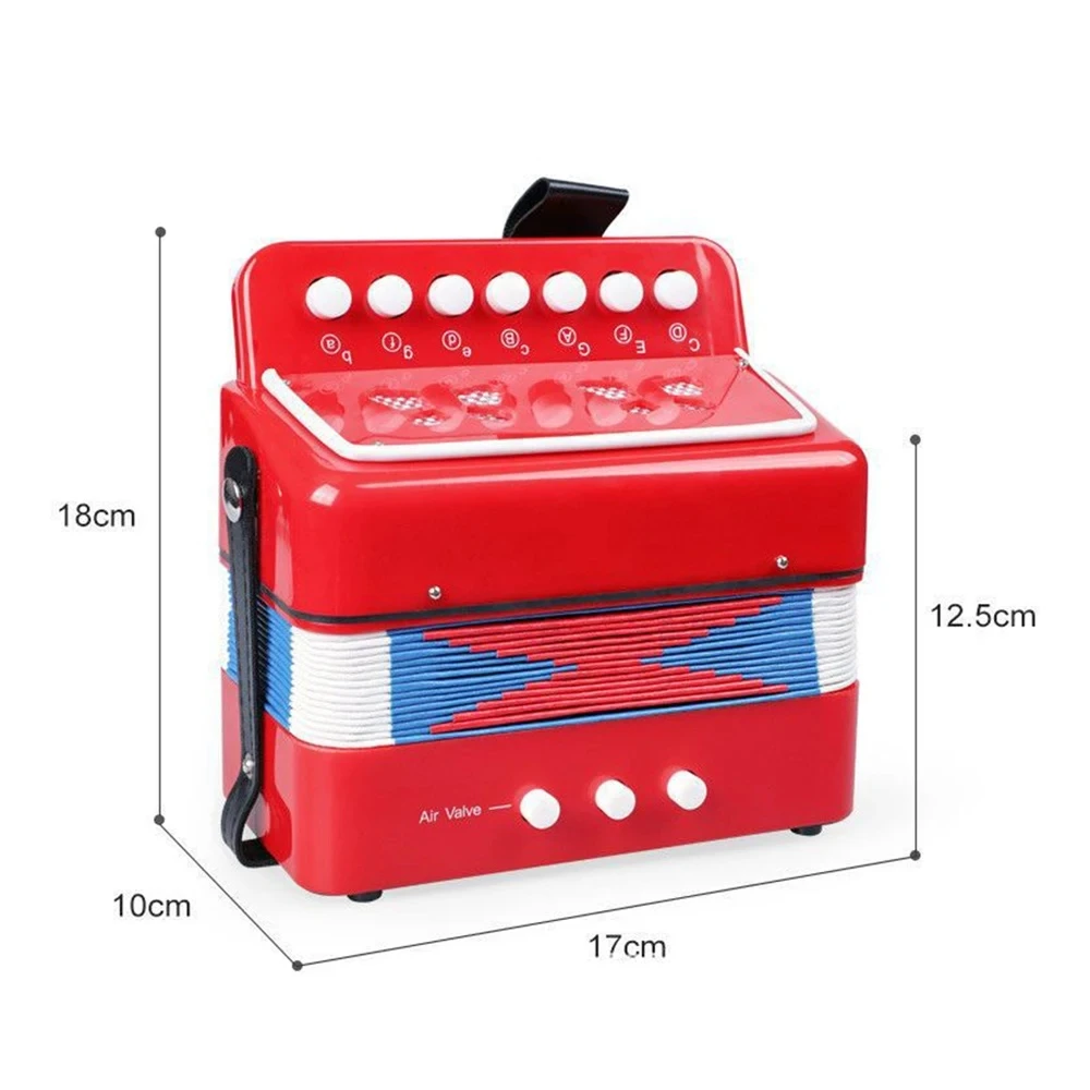 Mini Accordion – Lightweight 10-Key Musical Instrument - Image 6