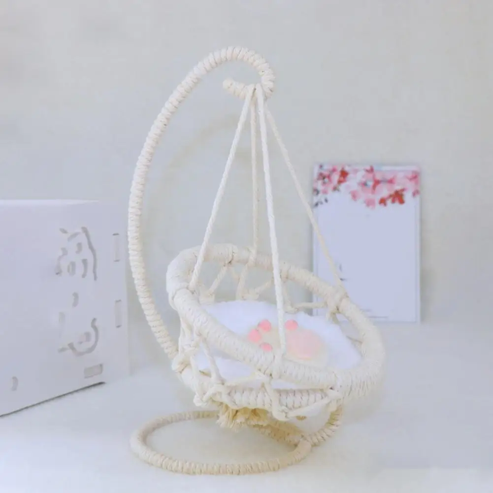 Mini Doll Hanging Chair | Swing for Dolls & Plush Toys - Image 5