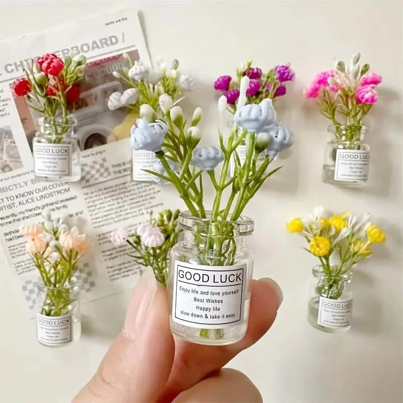 Mini Flower Vase Magnets (8-Piece Set) - Image 4
