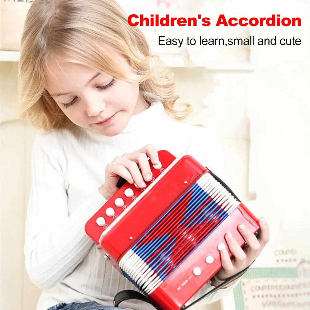 Mini Accordion – Lightweight 10-Key Musical Instrument - Image 3