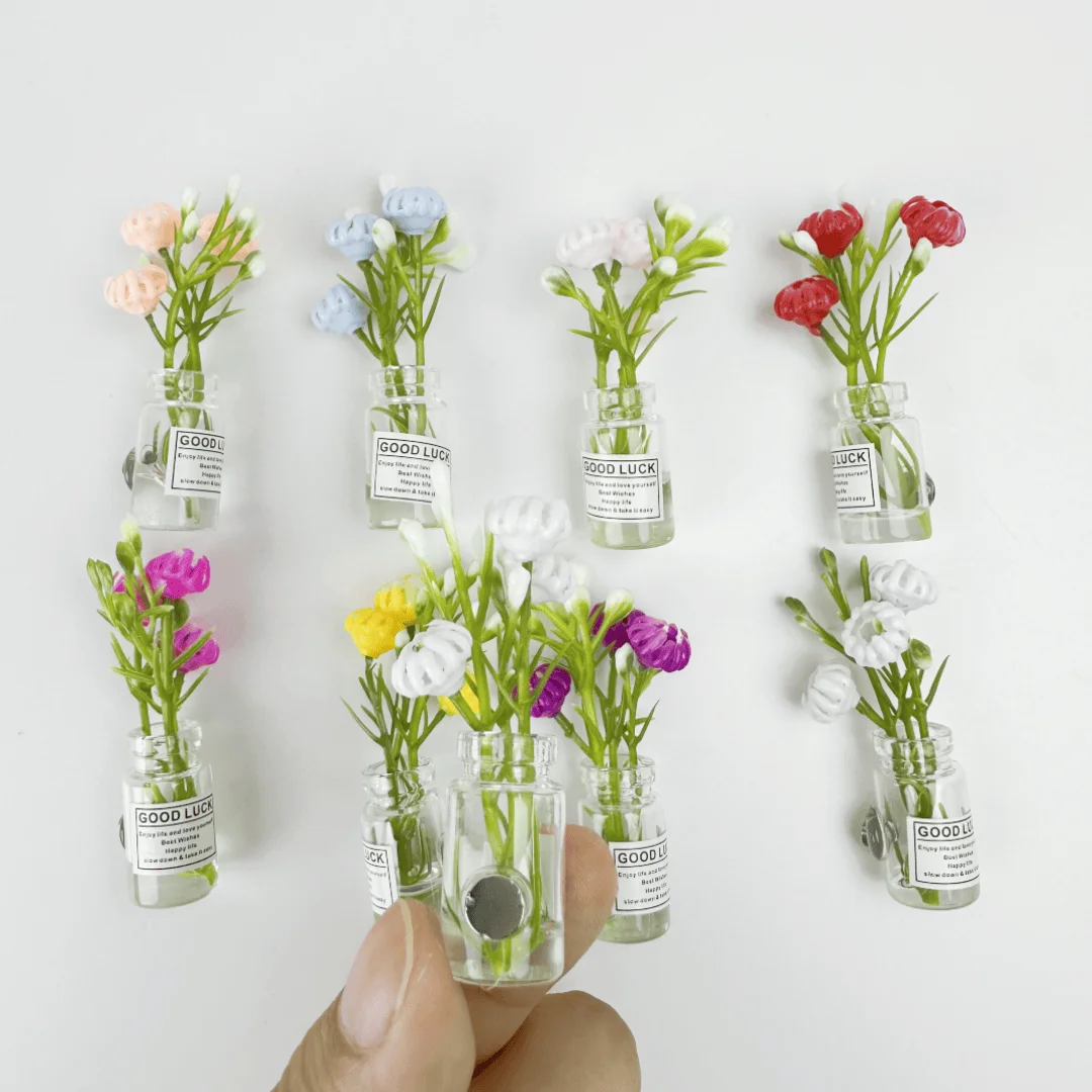 Mini Flower Vase Magnets (8-Piece Set) - Image 8