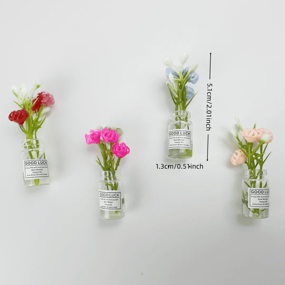 Mini Flower Vase Magnets (8-Piece Set) - Image 3