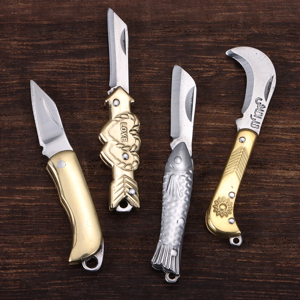 Mini Folding Pocket Knife – Compact Stainless Steel Keychain Knife - Image 29
