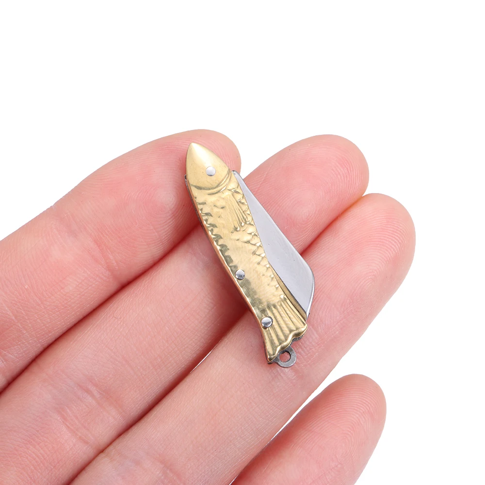 Mini Folding Pocket Knife – Compact Stainless Steel Keychain Knife - Image 34