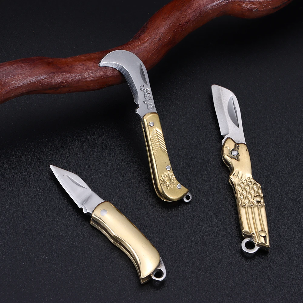 Mini Folding Pocket Knife – Compact Stainless Steel Keychain Knife - Image 24