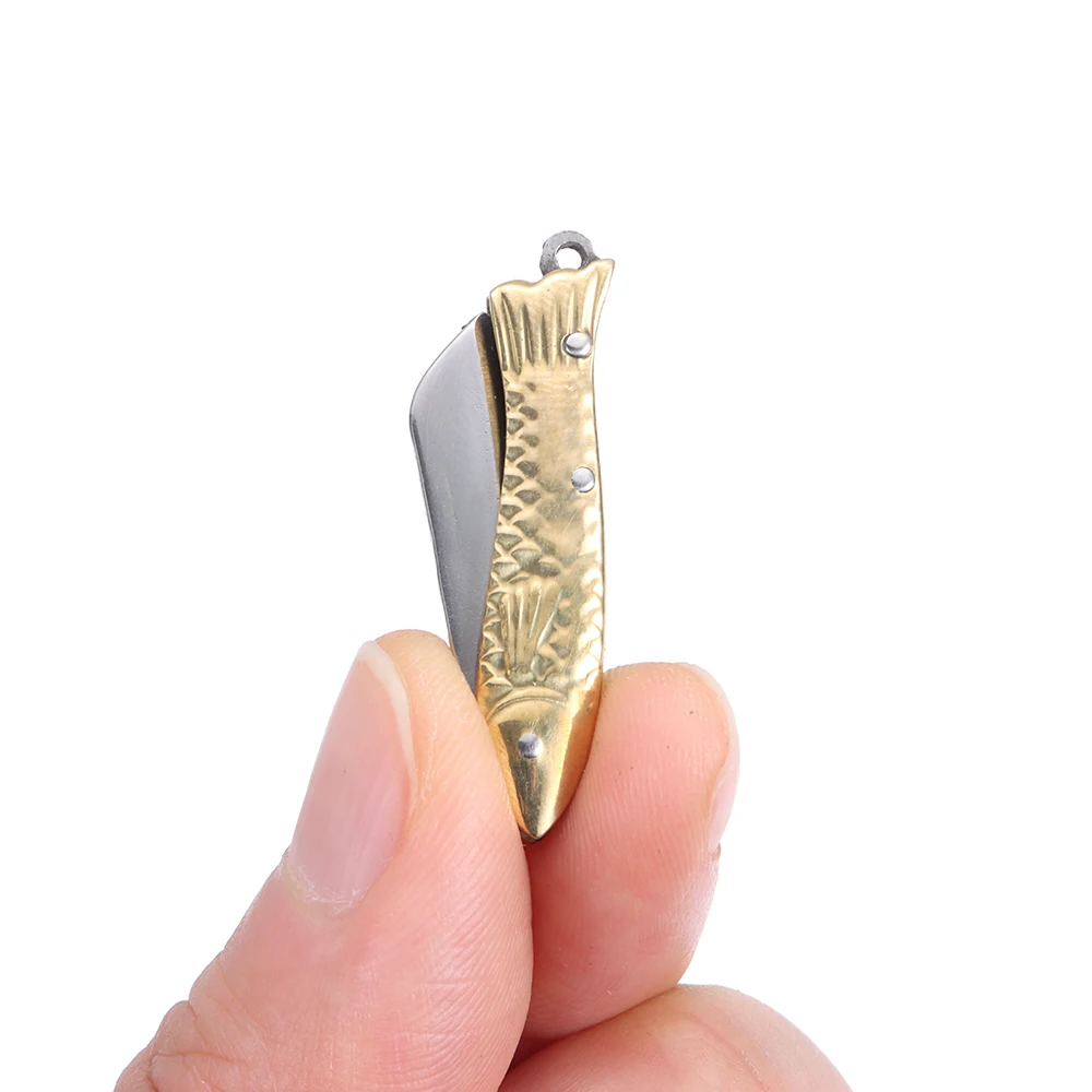 Mini Folding Pocket Knife – Compact Stainless Steel Keychain Knife - Image 31