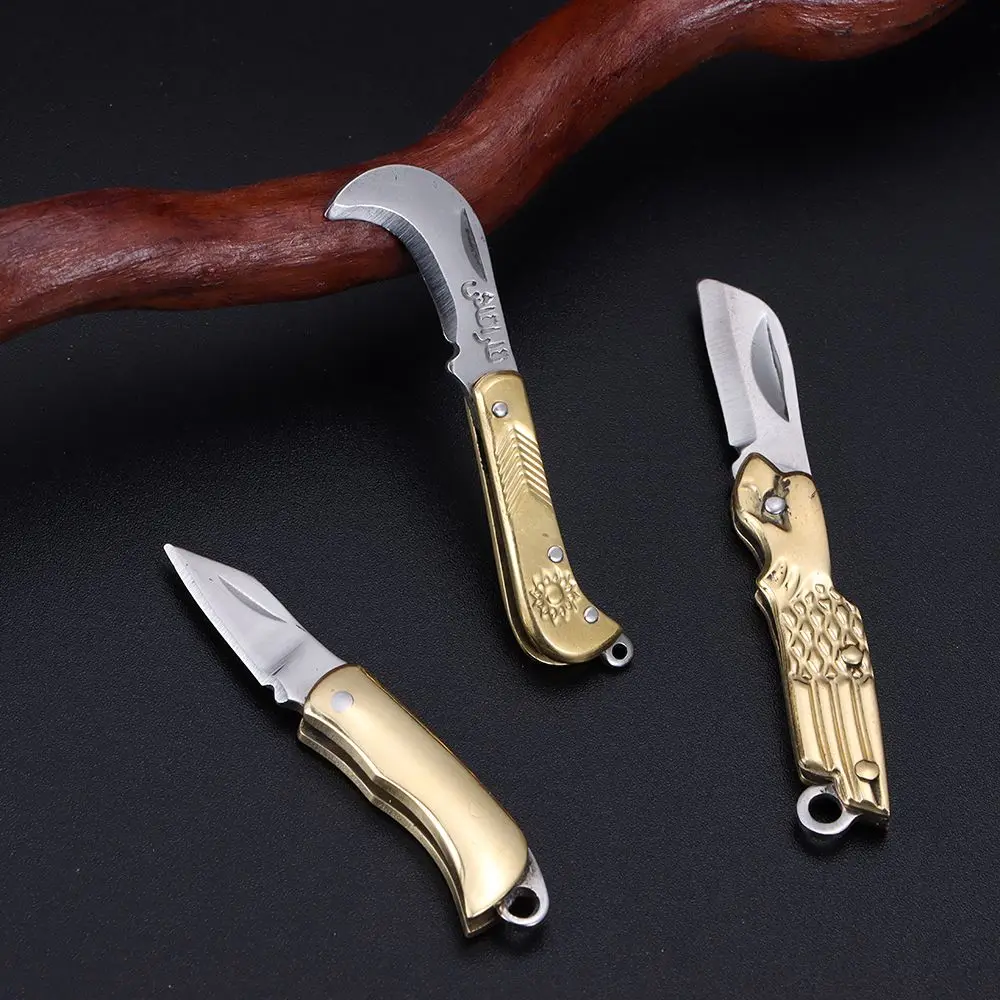 Mini Folding Pocket Knife – Compact Stainless Steel Keychain Knife - Image 2