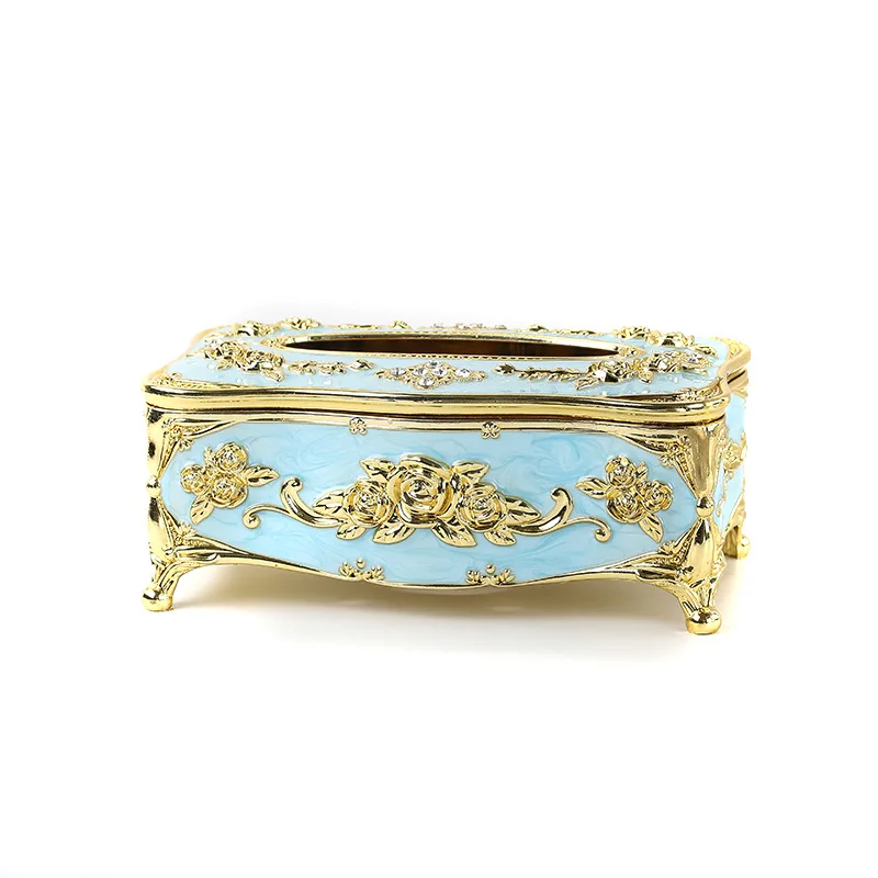 Luxury Decorative Tissue Box Cover – European Style Acrylic Tissue Holder, Elegant Bathroom Vanity Bedroom Living Room Home Decor - Image 17