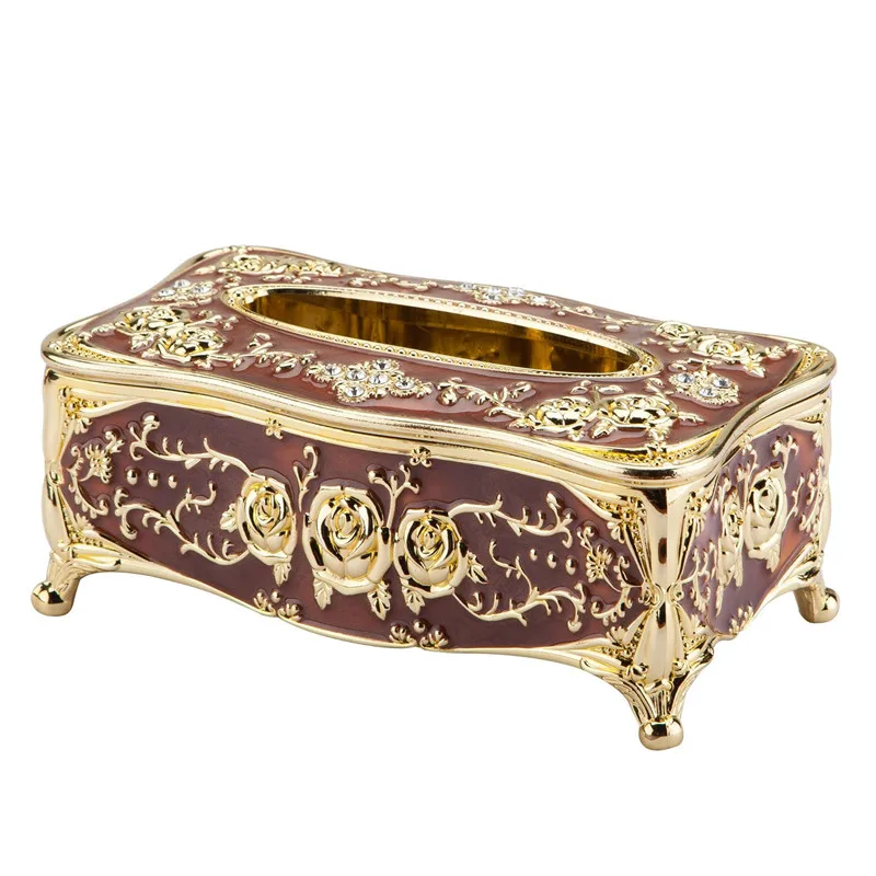 Luxury Decorative Tissue Box Cover – European Style Acrylic Tissue Holder, Elegant Bathroom Vanity Bedroom Living Room Home Decor - Image 20