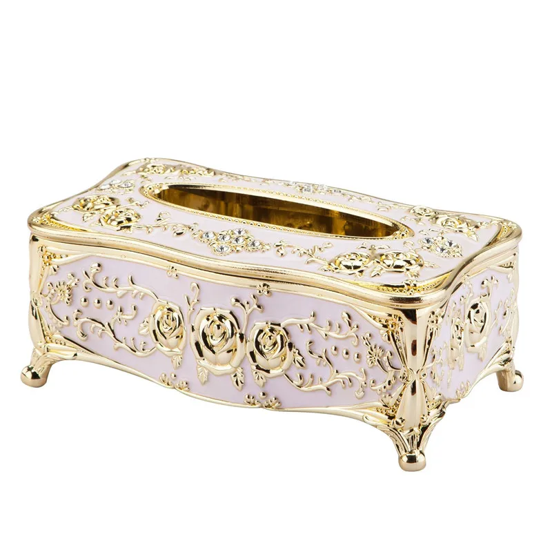 Luxury Decorative Tissue Box Cover – European Style Acrylic Tissue Holder, Elegant Bathroom Vanity Bedroom Living Room Home Decor - Image 10