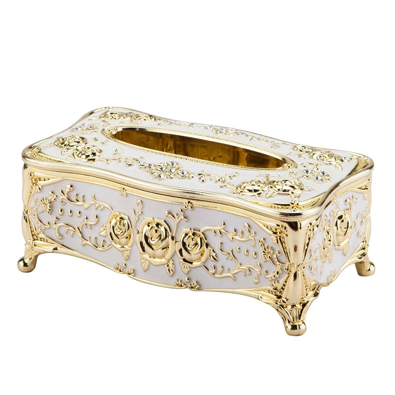 Luxury Decorative Tissue Box Cover – European Style Acrylic Tissue Holder, Elegant Bathroom Vanity Bedroom Living Room Home Decor - Image 12