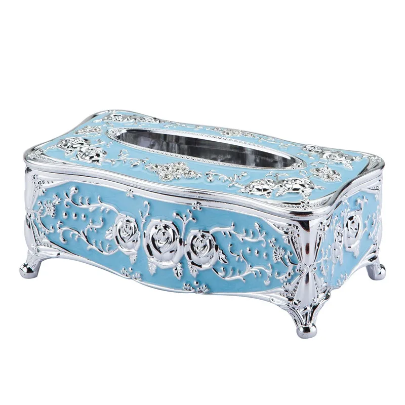 Luxury Decorative Tissue Box Cover – European Style Acrylic Tissue Holder, Elegant Bathroom Vanity Bedroom Living Room Home Decor - Image 18
