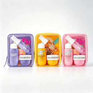 Toiletries Set for Women – Body Lotion, Body Wash, and Body Mist, TSA Friendly,